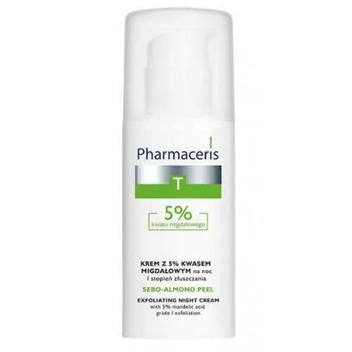 Pharmaceris T Sebo Almond Peel Night Cream %5 50 ML