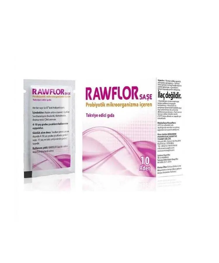 Rawflor Probiyotik 10 Saşe