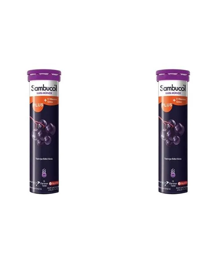 Sambucol Plus 15 Efervesan Tablet 2 Adet