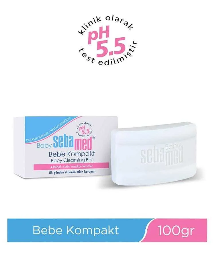 Sebamed Baby Kompakt Sabun 100 Gr