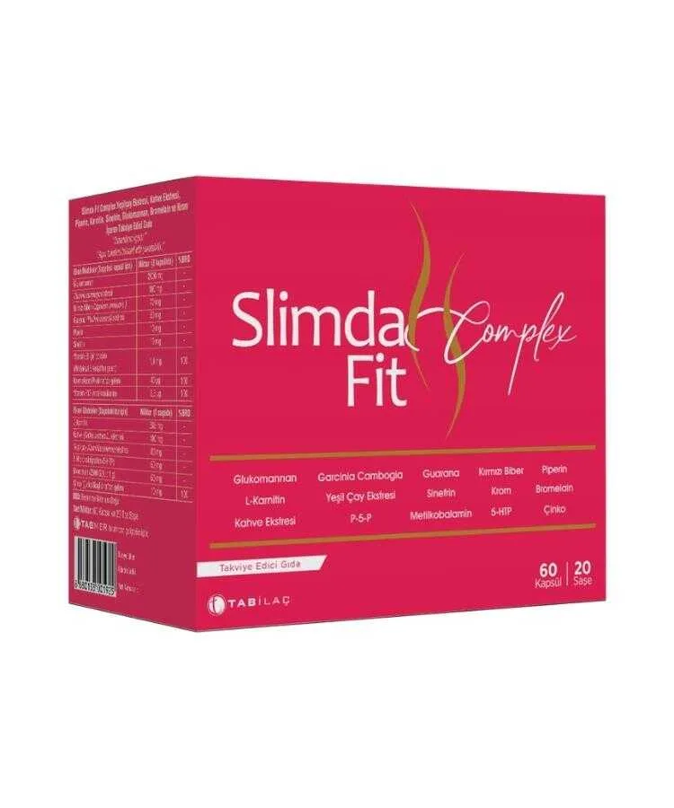 Slimda Fit Complex 60 Kapsül 20 Saşe