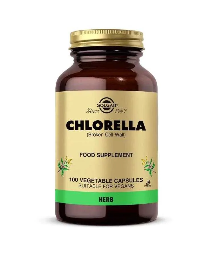 Solgar Chlorella 100 Kapsül