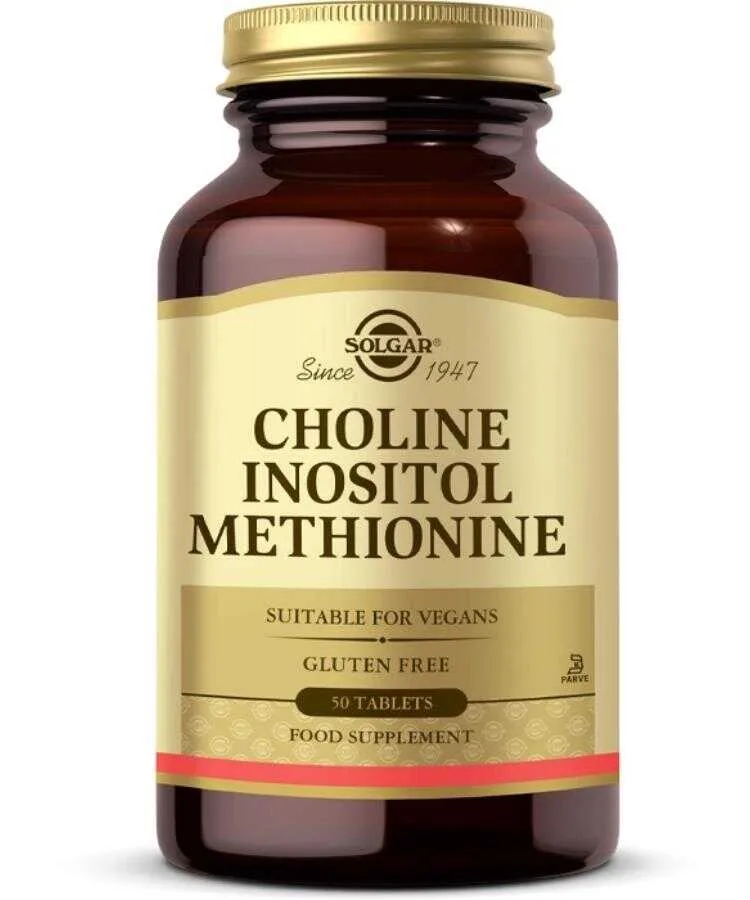 Solgar Choline Inositol Methionine 50 Tablet