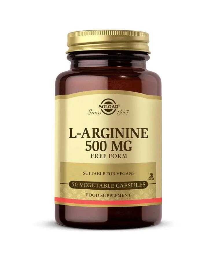 Solgar L-Arginine 500 Mg 50 Kapsül
