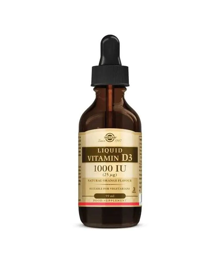 Solgar Liquid Vitamin D3 1000 IU 59 ML
