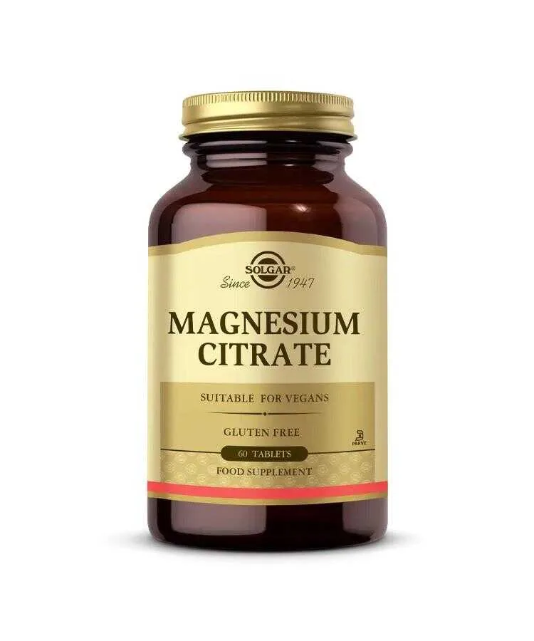 Solgar Magnesium Citrate 60 Tablet