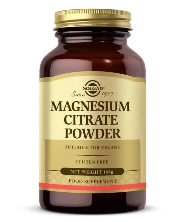 Solgar Magnesium Citrate Powder 108 gr