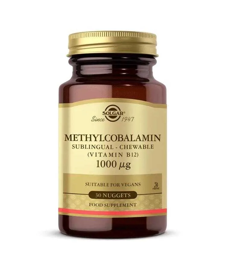 Solgar Methylcobalamin B12 1000 Mcg 30 Tablet
