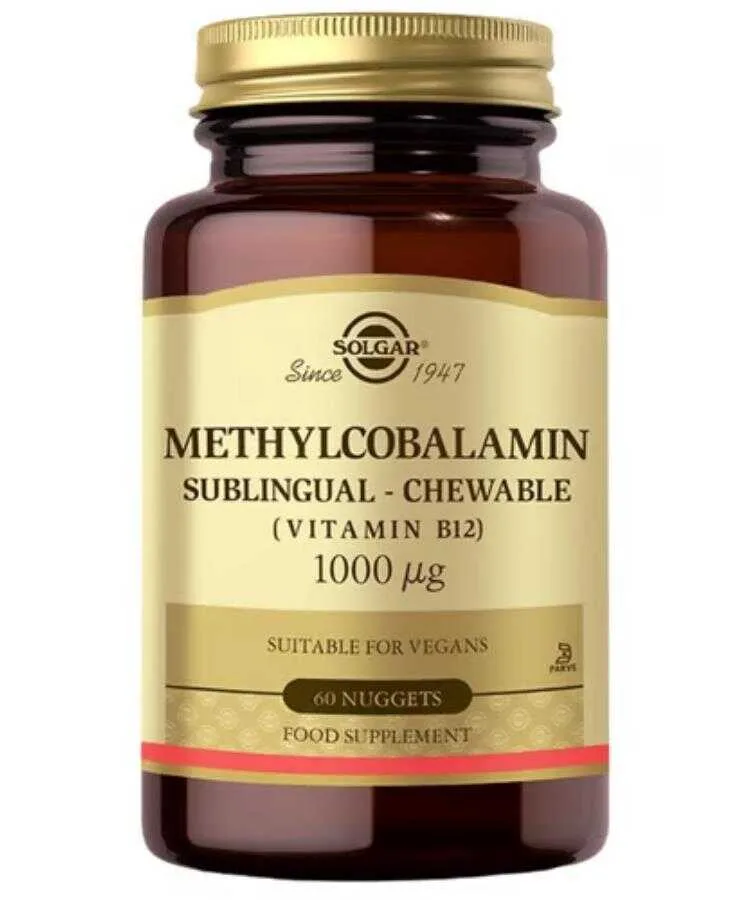 Solgar Methylcobalamine 1000 mcg 60 Tablet