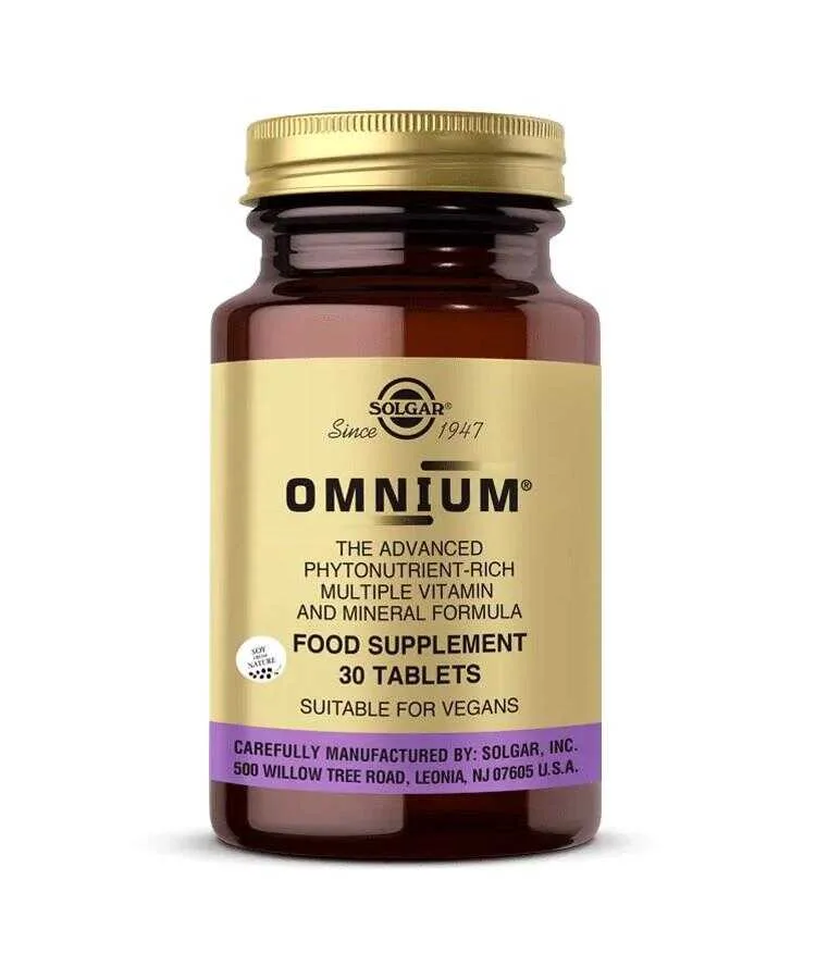 Solgar Omnium 30 Tablet