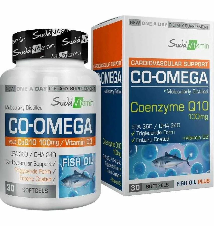Suda Vitamin Co-Omega 30 Kapsül