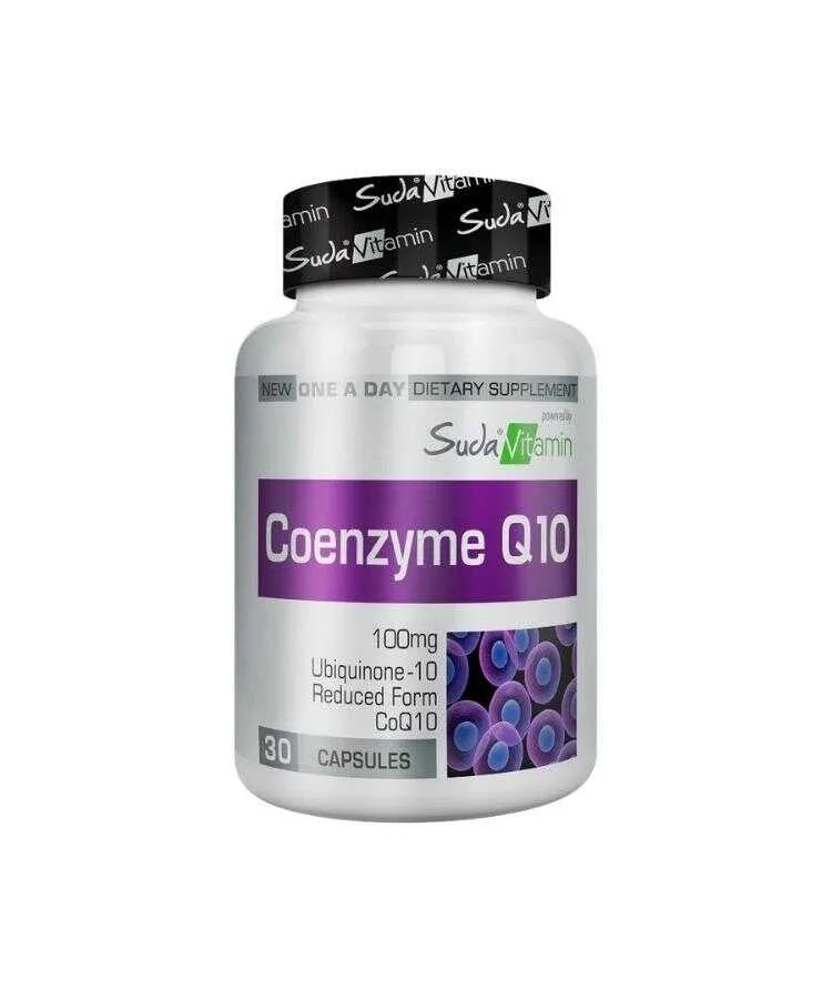 Suda Vitamin Coenzyme CoQ-10 100 mg 30 Kapsül