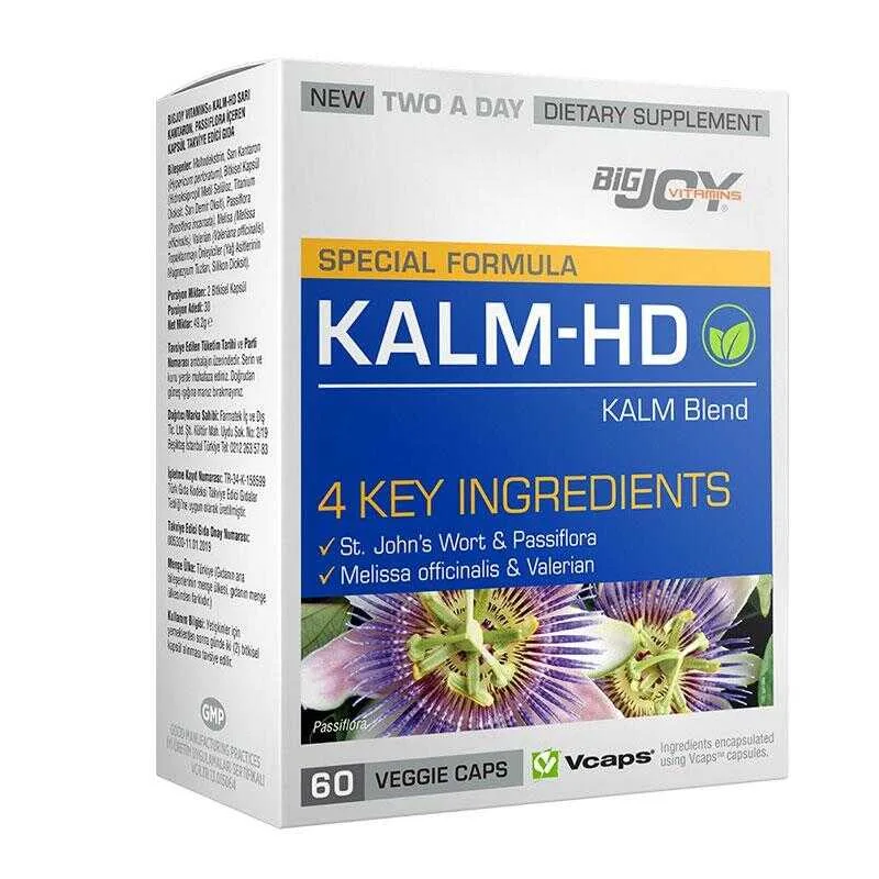 Suda Vitamin Kalm Hd 60 Kapsül
