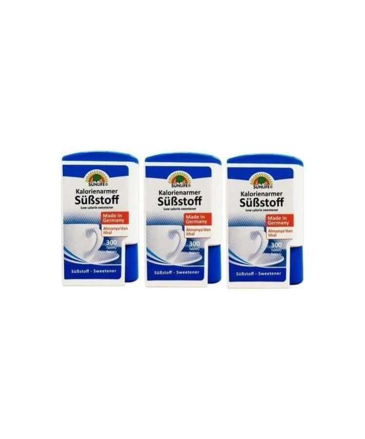 Sunlife Substoff Tatlandırıcı 300 Tablet x 3 Adet