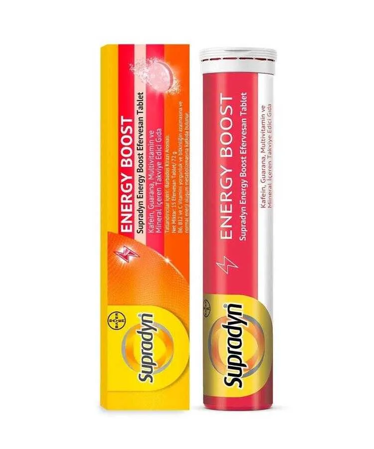 Supradyn Energy Boost 15 Efervesan Tablet