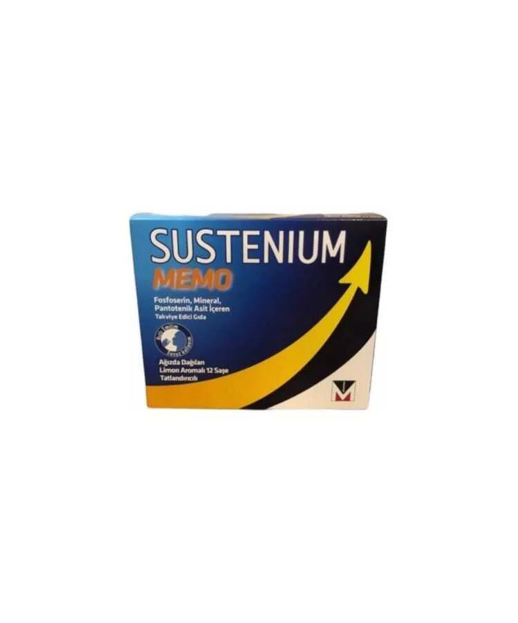 Sustenium Memo Limon Aromalı 12 Şase