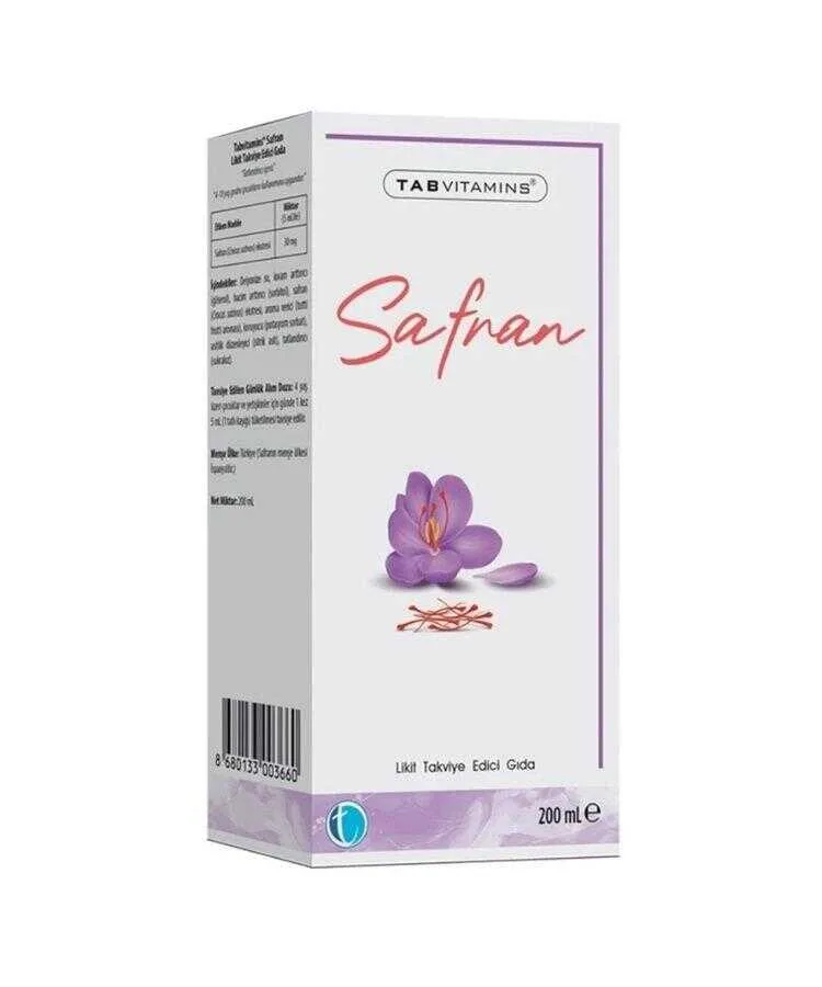 Tabvitamins Safran Likit 200 ML