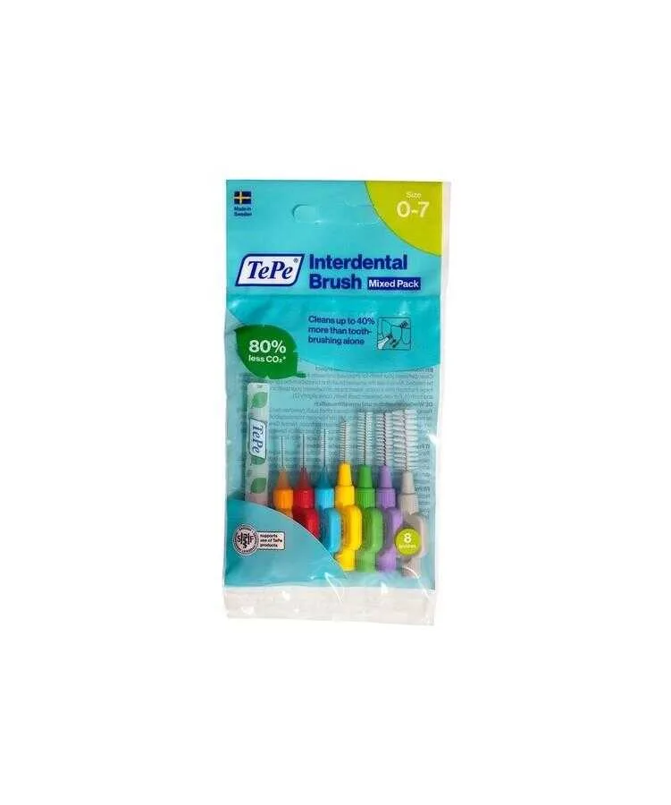 Tepe Arayüz Fırçası Karışık Set 8'li Paket