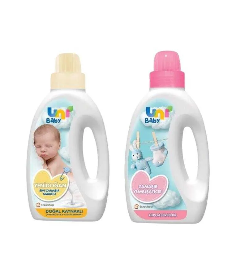 Uni Baby Yenidoğan Çamaşır Deterjanı Seti
