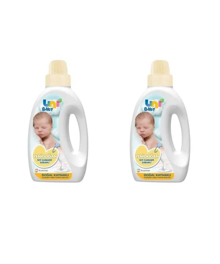 Uni Baby Yenidoğan Çamaşır Sabunu 1500 ml X 2 Adet