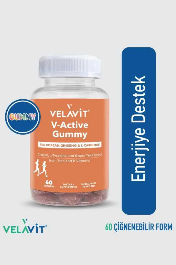 Velavit V-Active Gummy 60 Gummies