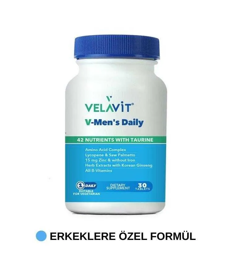 Velavit V-Mens Daily 30 Tablet