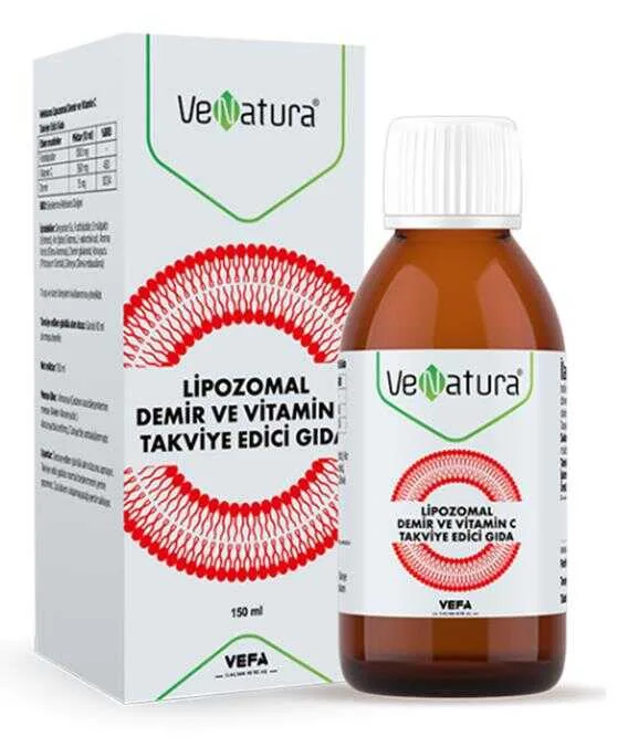 Venatura Lipozomal Demir Vitamin C 150 ML