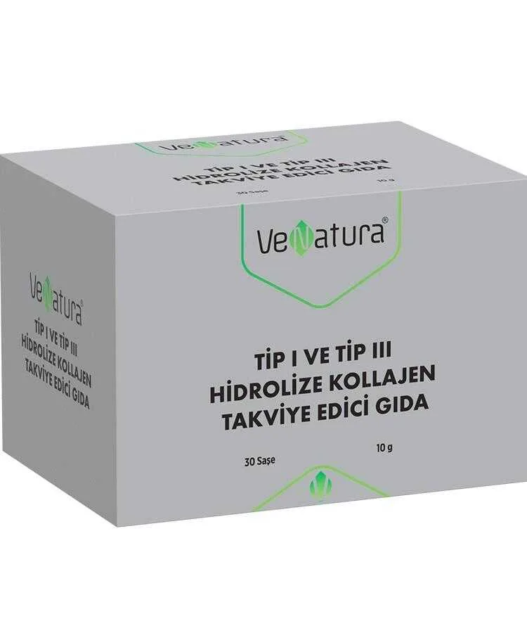 Venatura Tip I ve Tip III Hidrolize Kollajen 30 Saşe