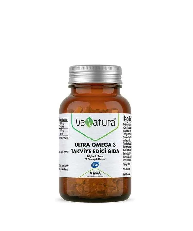 Venatura Ultra Omega 3 30 Kapsül