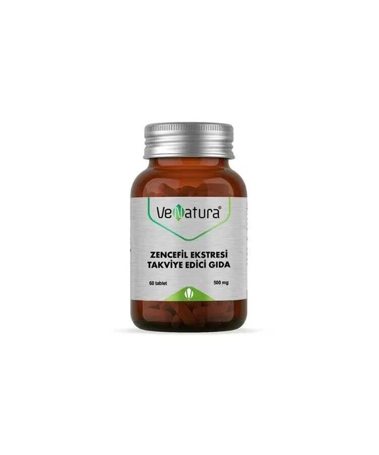VeNatura Zencefil Ekstresi 500 Mg 60 Tablet