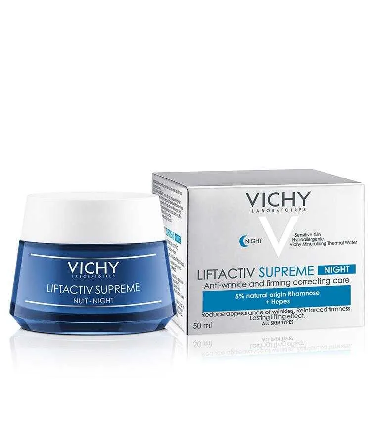 Vichy Liftactiv Supreme Night Kırışıklık Karşıtı Gece Bakım Kremi 50 ML