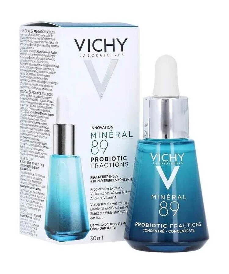 Vichy Mineral 89 Serum Probiyotik Aydınlatıcı & Yenileyici & Onarıcı 30 ML