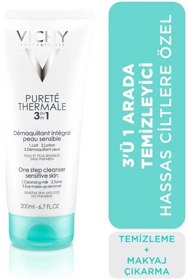 Vichy Purete Thermale 3-1 Arada Temizleyici 200 ML