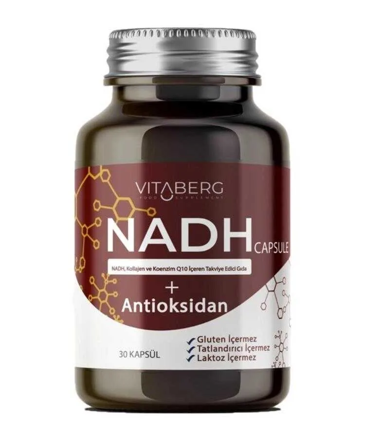 Vitabeg NADH Antioksidan 30 Kapsül