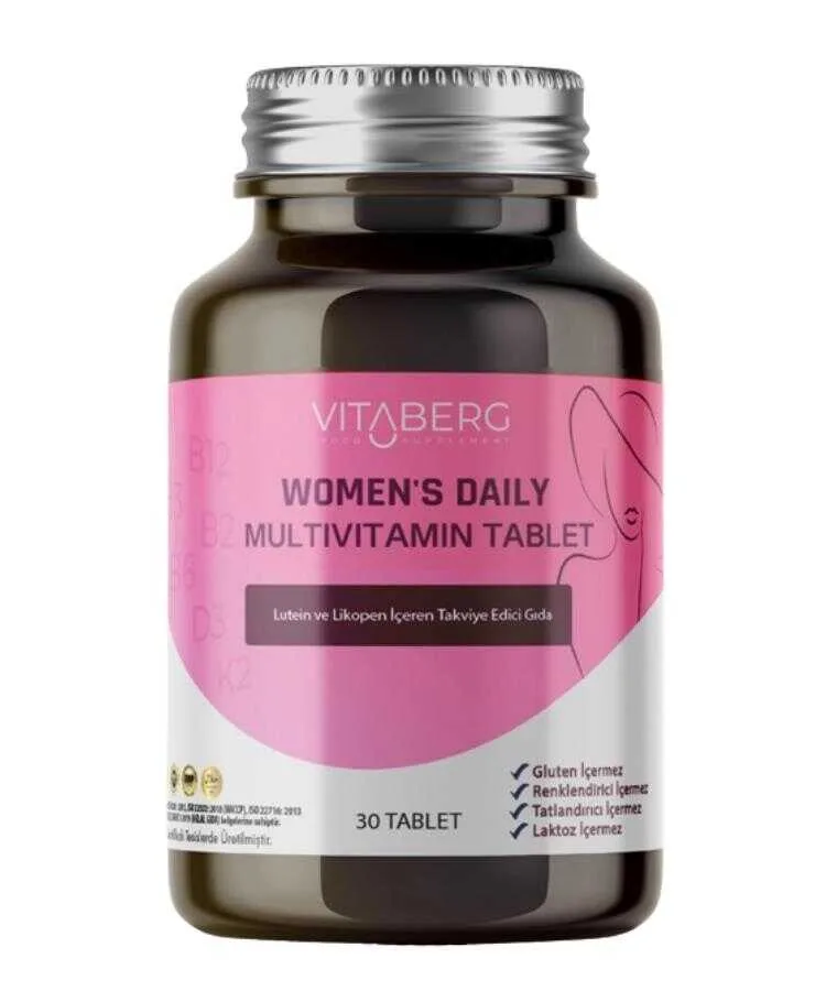 Vitaberg Women’s Daily Multivitamin 30 Tablet