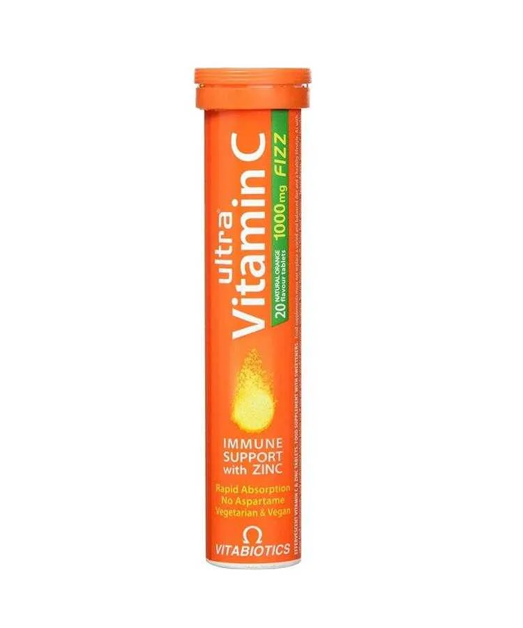 Vitabiotics Ultra Vitamin C 20 Efervesan Tablet