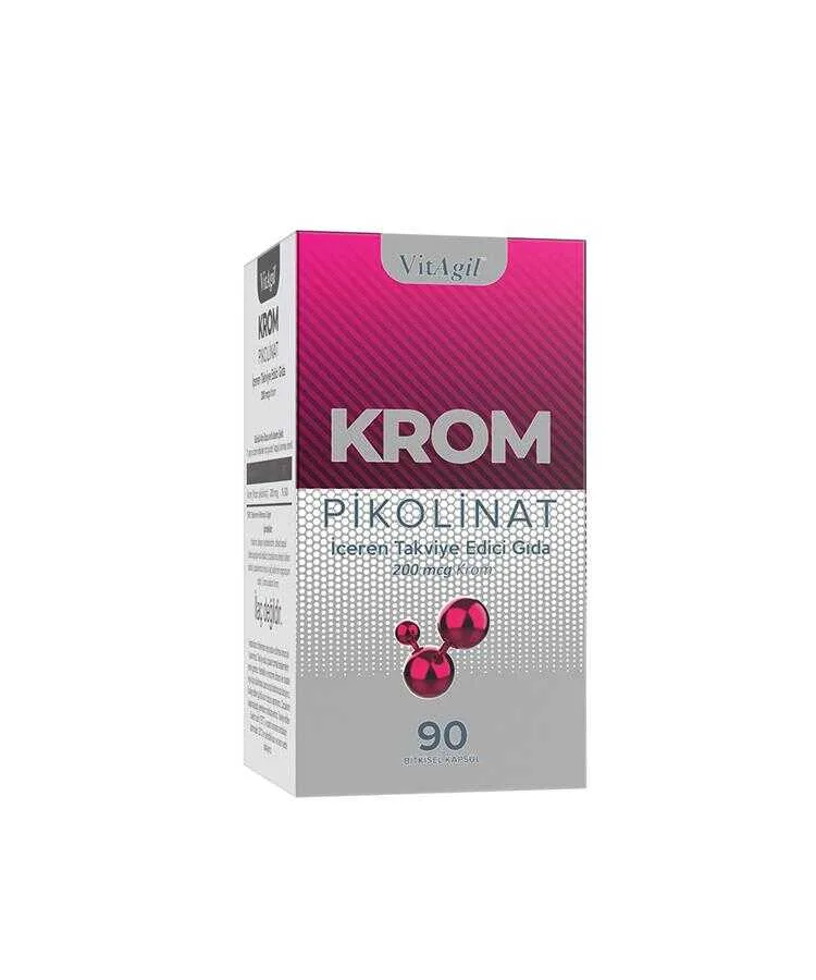 Vitagil Krom Pikolinat 90 Kapsül