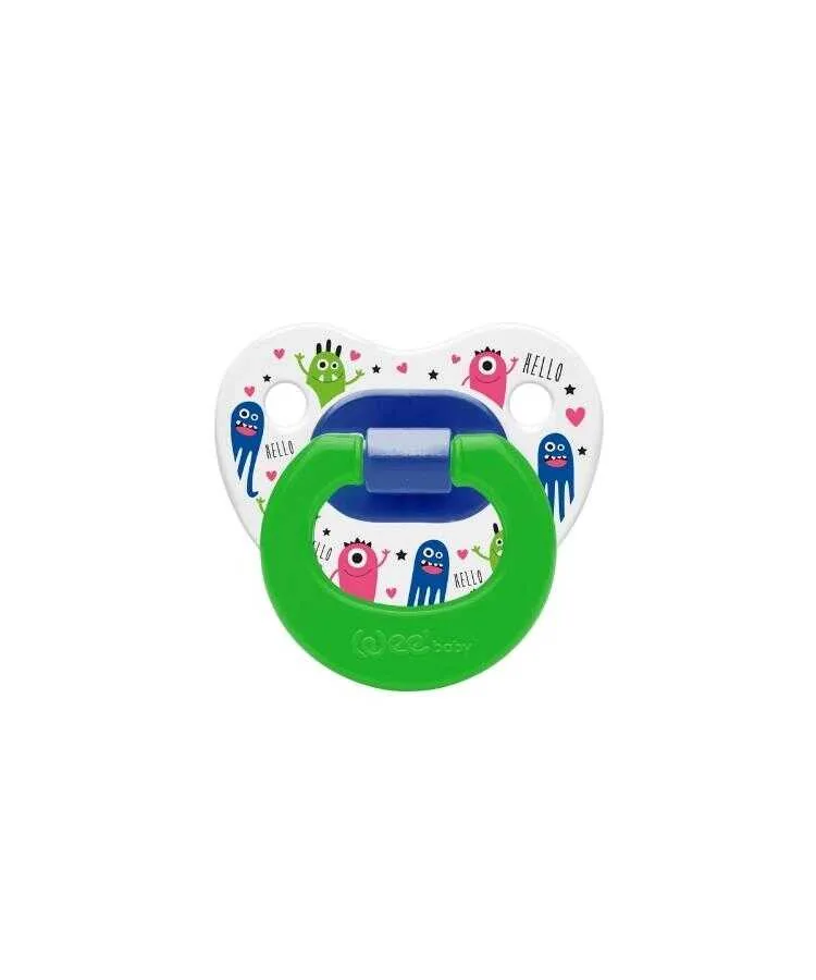 Wee Baby 835 Damaklı Emzik Desenli No: 3 - Yeşil