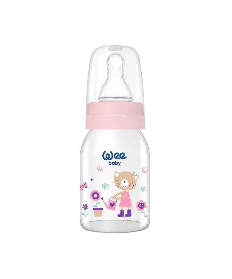 Wee Baby 877 Cam Biberon 125 ml - Pembe