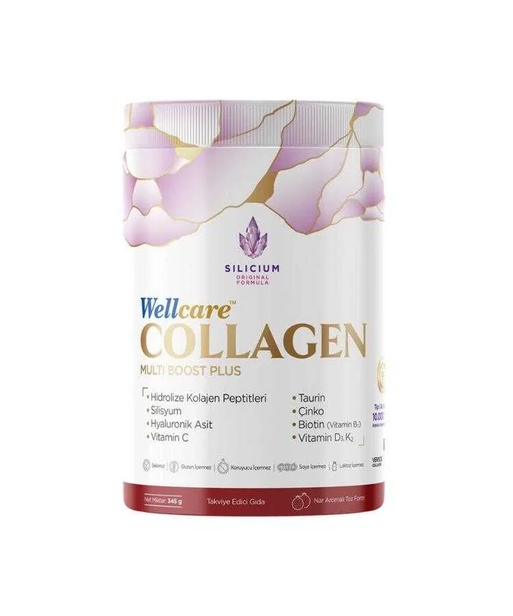 Wellcare Collagen Multiboost Plus Toz 345 Gr