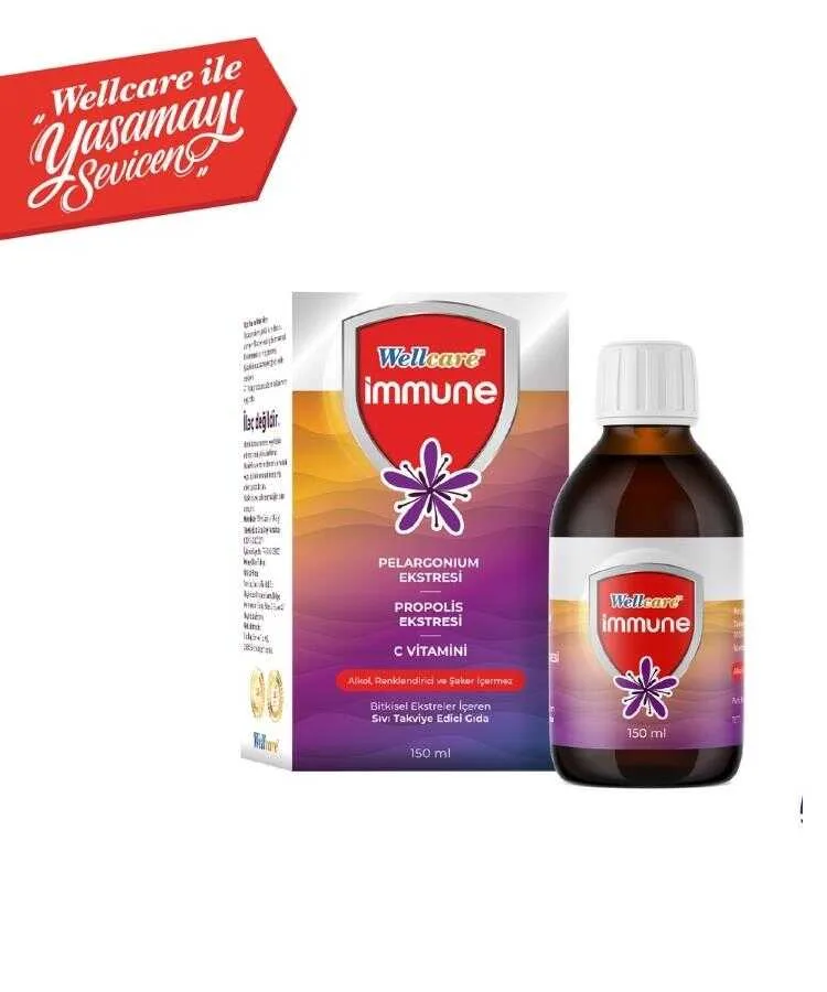 Wellcare Immune Şurup 150 ML