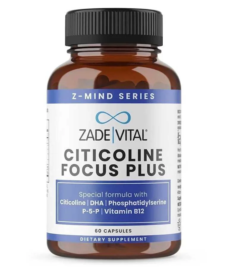Zade Vital Citicoline Focus Plus 60 Kapsül