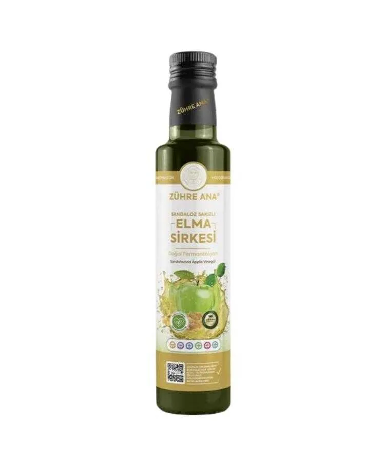 Zühre Ana Sandaloz Sakızlı Elma Sirkesi Doğal Fermantasyon 500 ML
