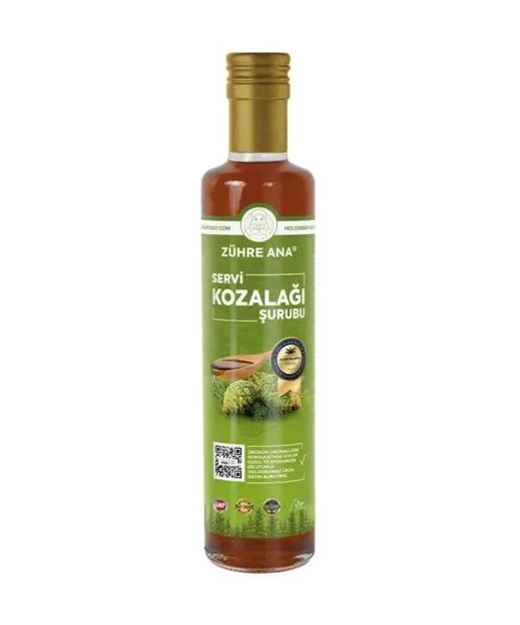 Zühre Ana Servi Kozalağı Şurubu 650 ML